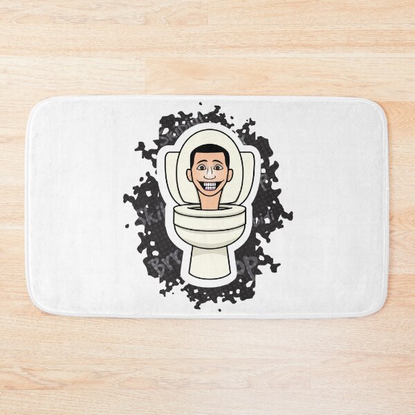 Item preview, Skibidi toilet Man bathroom  designed and sold by vitrar.