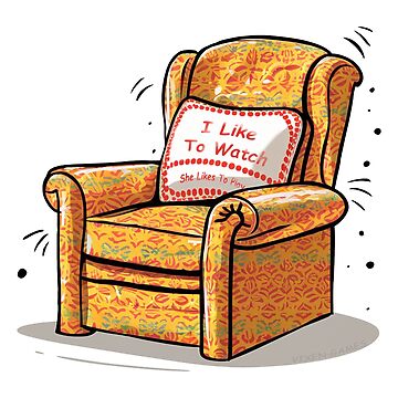 Artwork thumbnail, I Like To Watch Chair by Vixen-Games