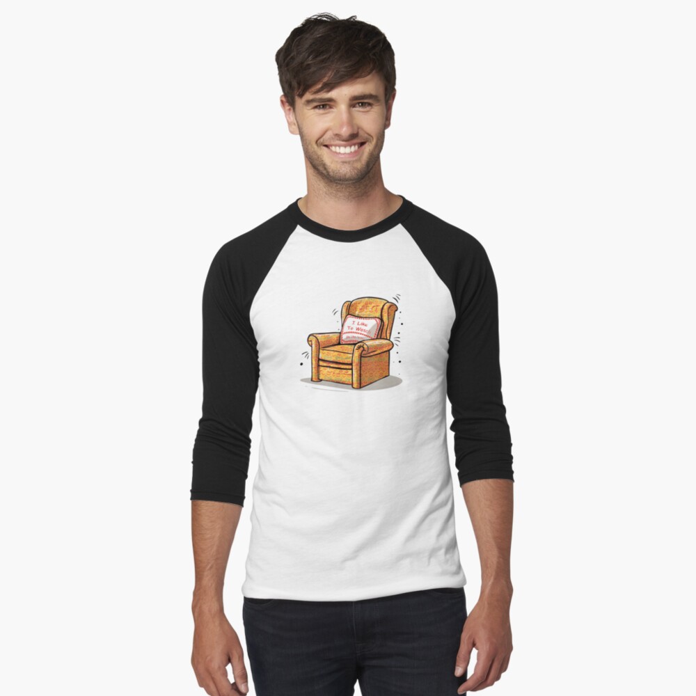 Item preview, Baseball ¾ Sleeve T-Shirt designed and sold by Vixen-Games.