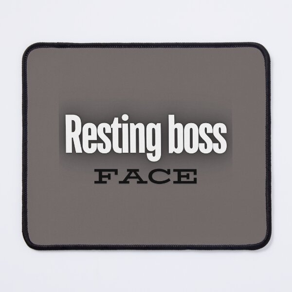 Item preview, Resting Boss Face Premium T-Shirt designed and sold by onesarcastic.