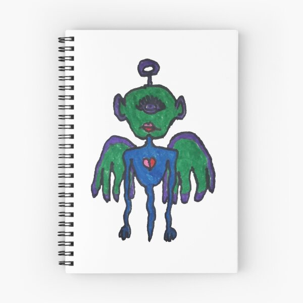 Item preview, Broken-Hearted Cyclops Angel Thingy designed and sold by Jax Sprague.