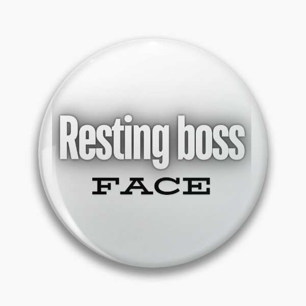 Item preview, Resting Boss Face Premium T-Shirt designed and sold by onesarcastic.