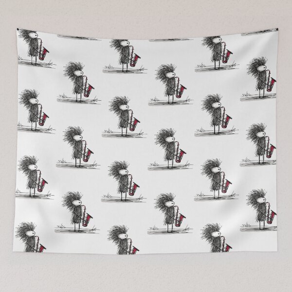 Item preview, Jazz Kiwi: New Zealand's Coolest Bird designed and sold by ThePurpleMelon.
