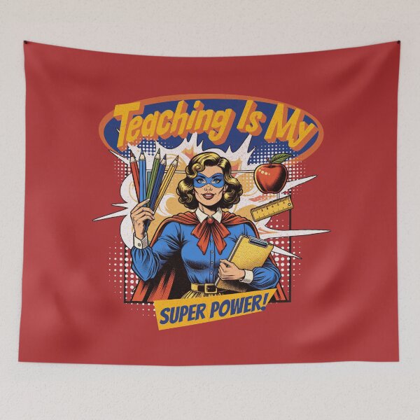 Item preview, Teaching Is my Super power designed and sold by Popworks.
