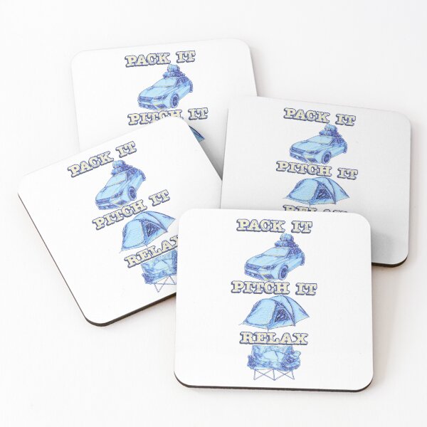 Item preview, Pack it, Pitch it, Relax - Blue Small Tent designed and sold by BeccaAelishe.