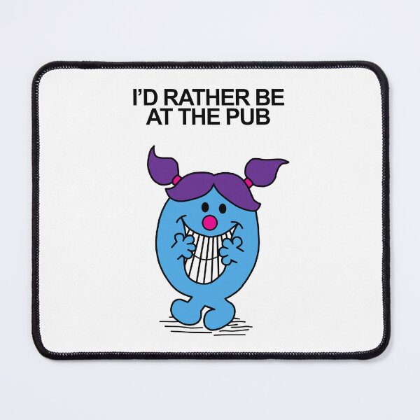 Item preview, Little miss Id rather be at the pub designed and sold by Scat the cat.