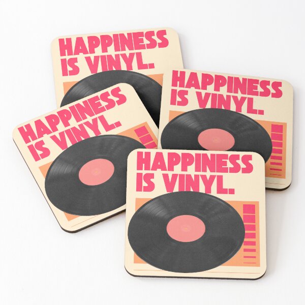 Item preview, Happiness is Vinyl designed and sold by Caring Hearts.