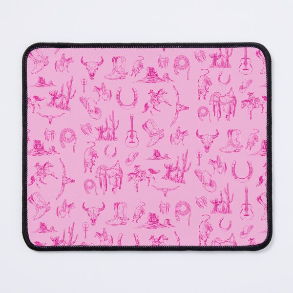 Item preview, Western Pink on Pink Pattern designed and sold by emsitz.