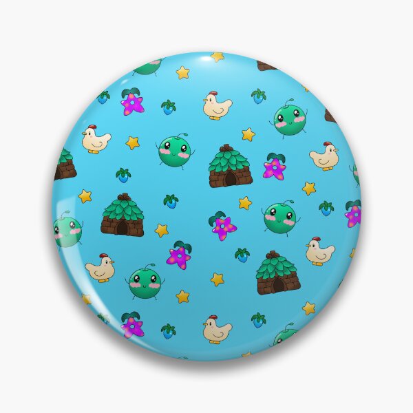 Item preview, Stardew Junimo Print - Blue  designed and sold by ImJustHannah.