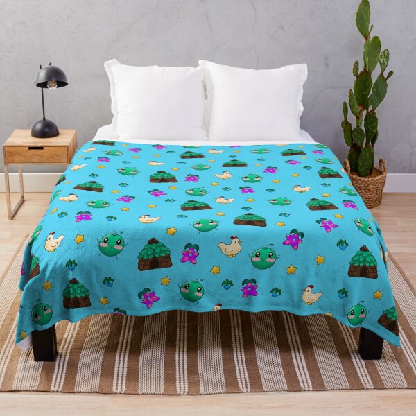 Item preview, Stardew Junimo Print - Blue designed and sold by ImJustHannah.