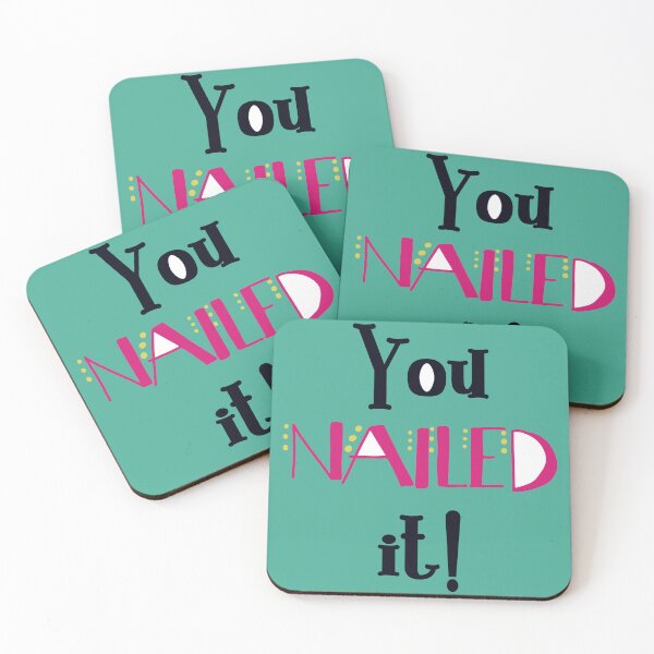 Item preview, Nailed It green designed and sold by MinnietheCat.