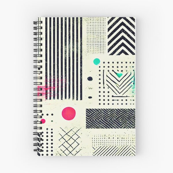 Item preview, Abstract Minimalist Pattern with Colorful Accents designed and sold by Marinaso.