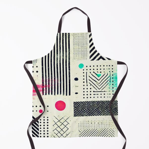 Item preview, Abstract Minimalist Pattern with Colorful Accents designed and sold by Marinaso.
