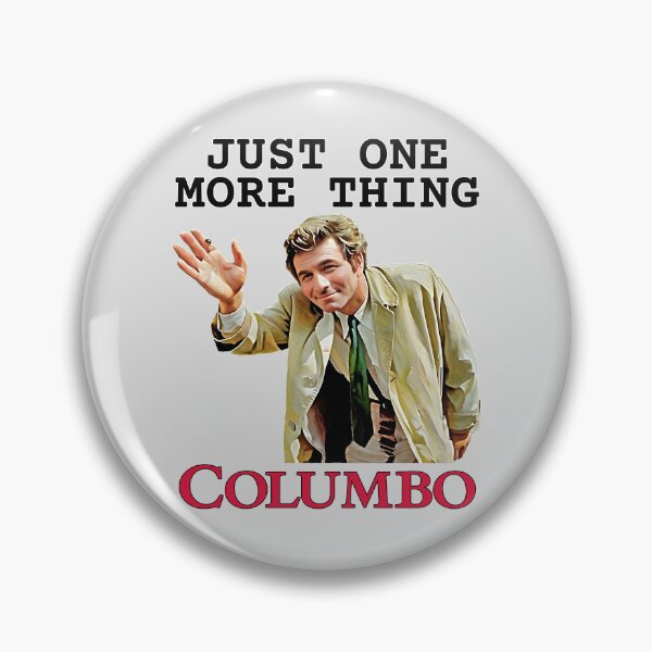 Item preview, "Just One More Thing" - Columbo - Oil Painting designed and sold by deusrex007.