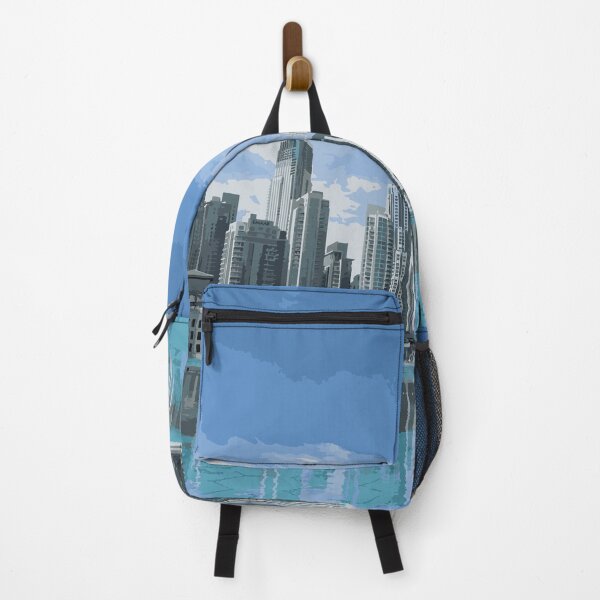 Item preview, Skyscrapers in Dubai, Poster designed and sold by JudiRoss.