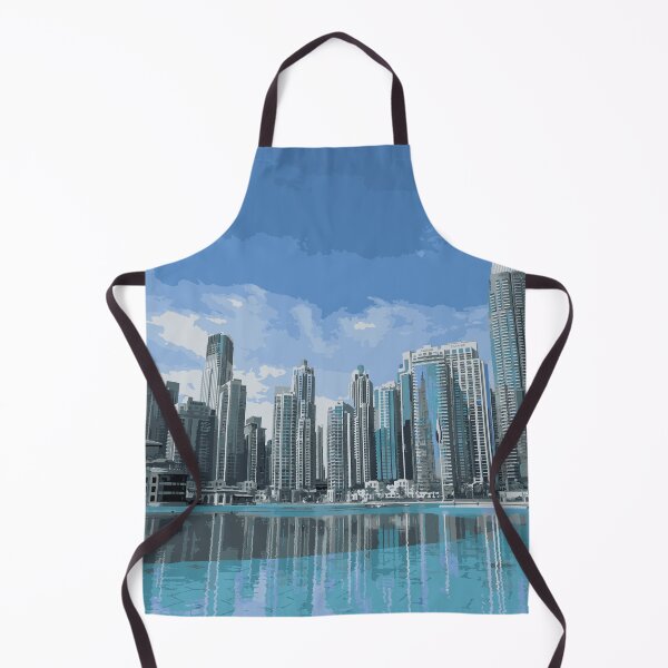 Item preview, Skyscrapers in Dubai, Poster designed and sold by JudiRoss.