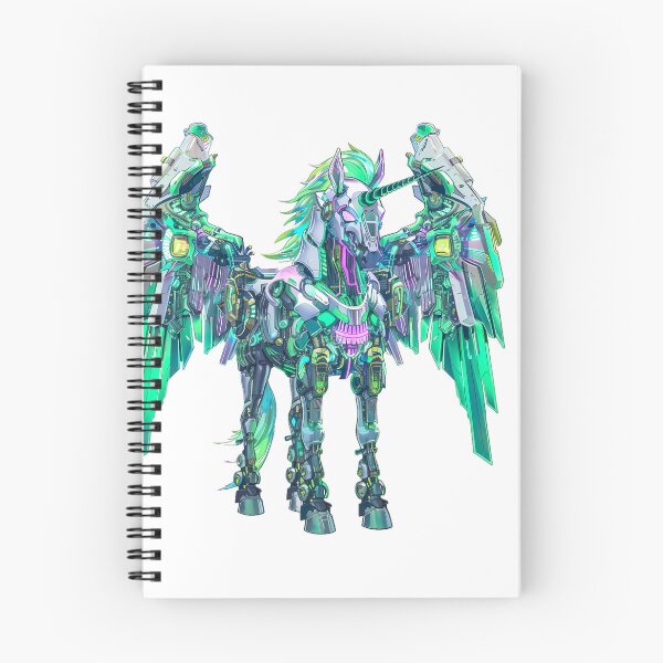 Item preview, Cyber Unicorn v1 designed and sold by Stickio.