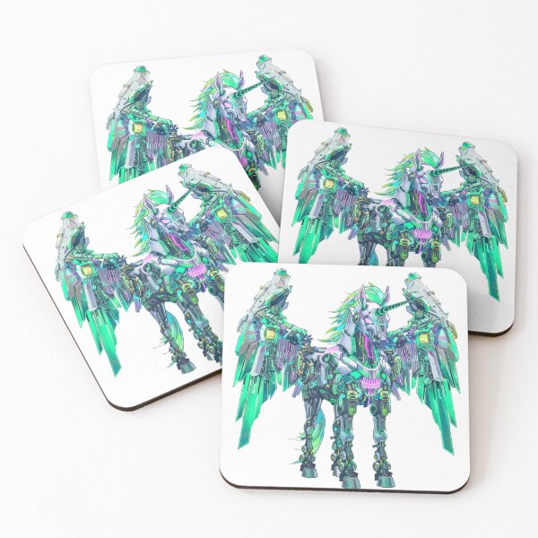Item preview, Cyber Unicorn v1 designed and sold by Stickio.