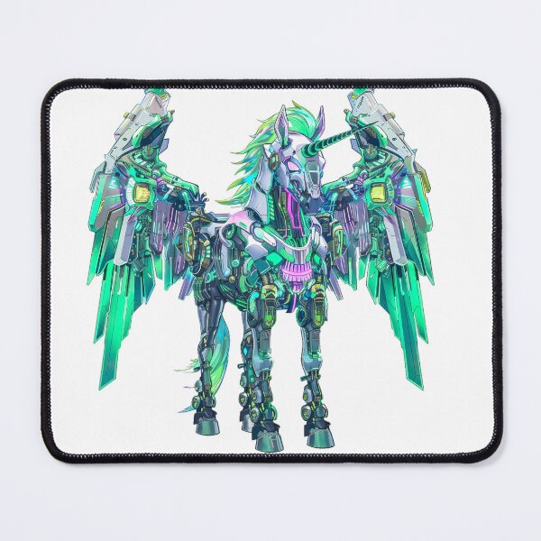 Item preview, Cyber Unicorn v1 designed and sold by Stickio.