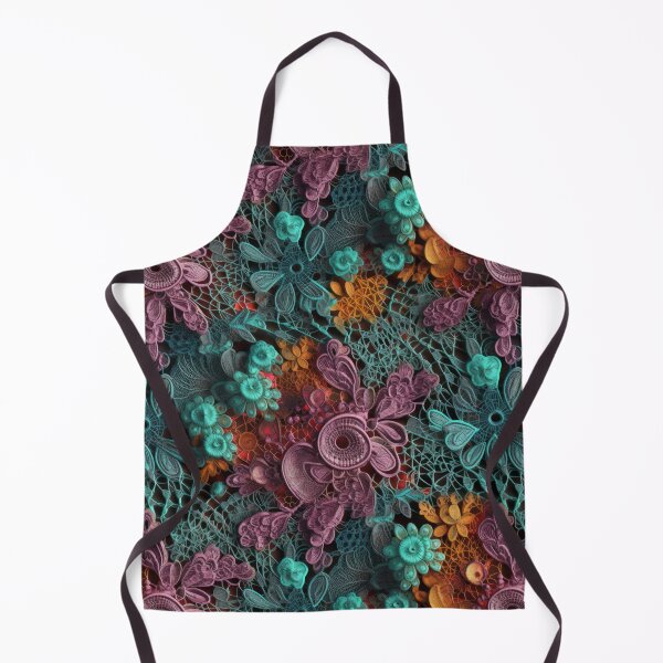 Item preview, Floral Lace Seamless Pattern 9 designed and sold by Magico Paco.