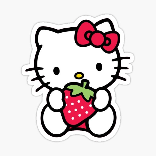 cute hello kitty Sticker