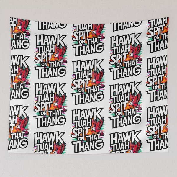 Item preview, Hawk Tuah Spit On That Thang Meme Quote designed and sold by TheArtOfPat.