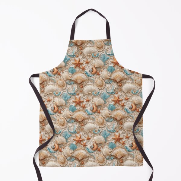 Item preview, Beautiful Vintage Seashell Pattern 0704241 - Hand Painted, Seamless, and Timeless Design designed and sold by Zenovation.