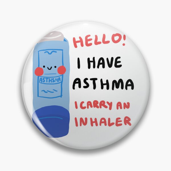 Item preview, Asthma Awareness designed and sold by Samantha MadeOfAtoms.
