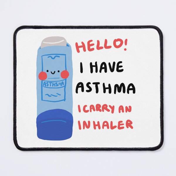 Item preview, Asthma Awareness designed and sold by Samantha MadeOfAtoms.