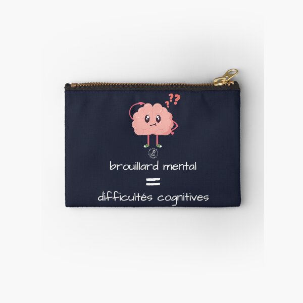 Item preview, Mental fog = cognitive difficulties — white designed and sold by maviedezebre.