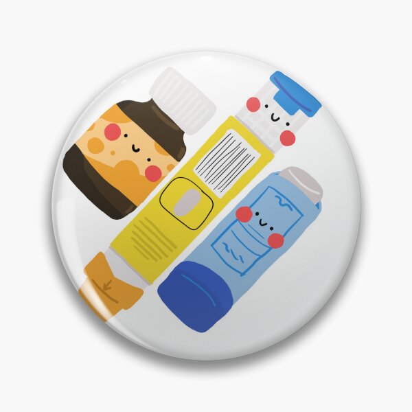 Item preview, Asthma & Allergy Awareness designed and sold by Samantha MadeOfAtoms.