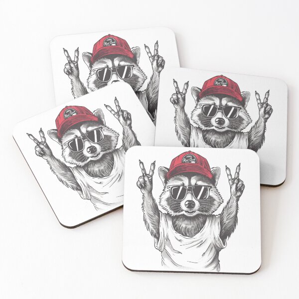Item preview, Cute raccoon designed and sold by ArtFusionVibe.