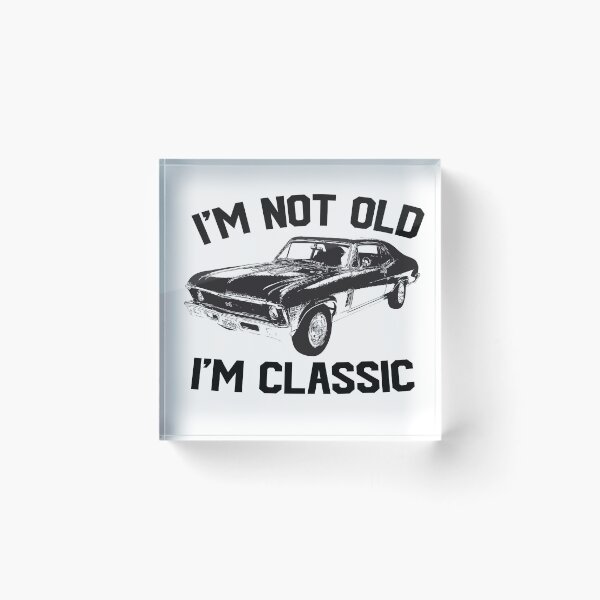 Item preview, I'm Not Old I'm Classic Funny Car Graphic T-Shirt designed and sold by Mahmoudshoping.