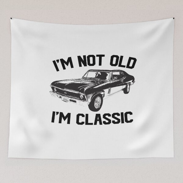 Item preview, I'm Not Old I'm Classic Funny Car Graphic T-Shirt designed and sold by Mahmoudshoping.