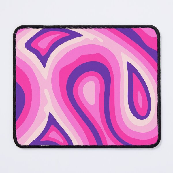 Item preview, Abstract Pink Liquid Swirl Retro Pink Aesthetic Pattern designed and sold by Mustapha  ALAHAYANE.