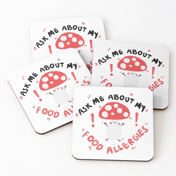 Item preview, Ask my about my food Allergies designed and sold by Samantha MadeOfAtoms.