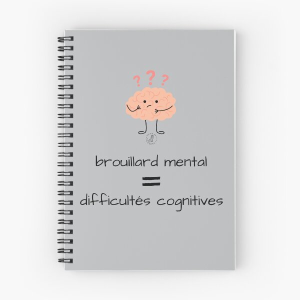 Item preview, Mental fog = cognitive difficulties designed and sold by maviedezebre.