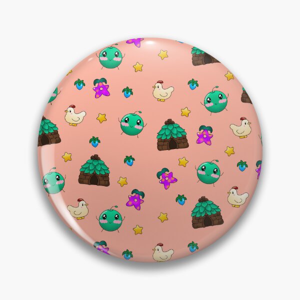 Item preview, Stardew Junimo Print - Peach designed and sold by ImJustHannah.