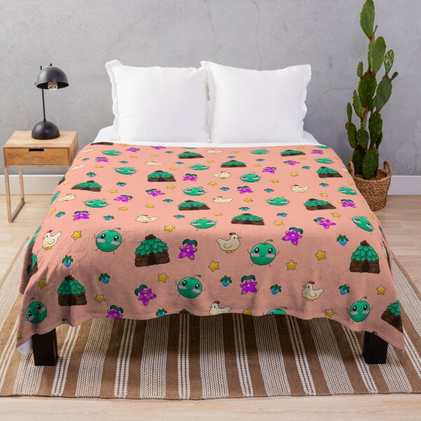Item preview, Stardew Junimo Print - Peach designed and sold by ImJustHannah.