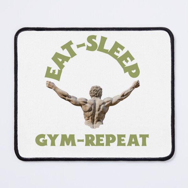 Item preview,  Sleep Eat Gym Repeat designed and sold by Sidetrackshirts.