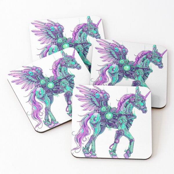 Item preview, Cyber Unicorn v3 designed and sold by Stickio.