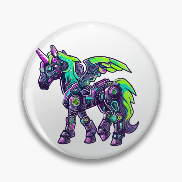 Item preview, Cyber Unicorn v4 designed and sold by Stickio.