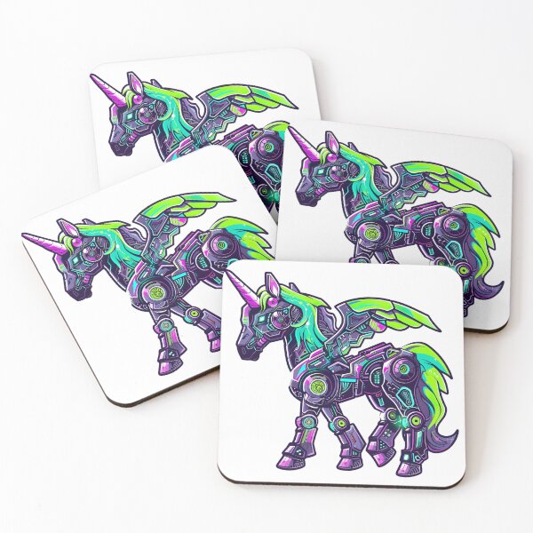Item preview, Cyber Unicorn v4 designed and sold by Stickio.