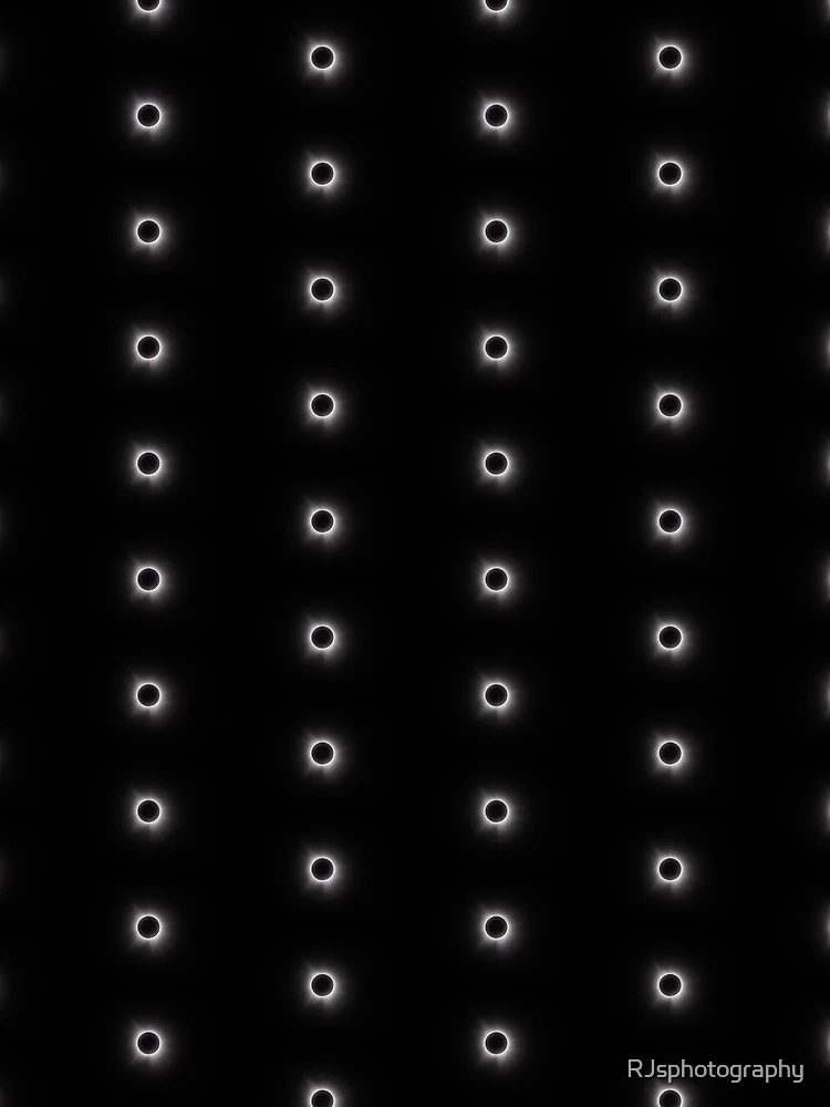 Thumbnail 3 of 3, Scarf, Complete solar eclipse designed and sold by RJsphotography and More.