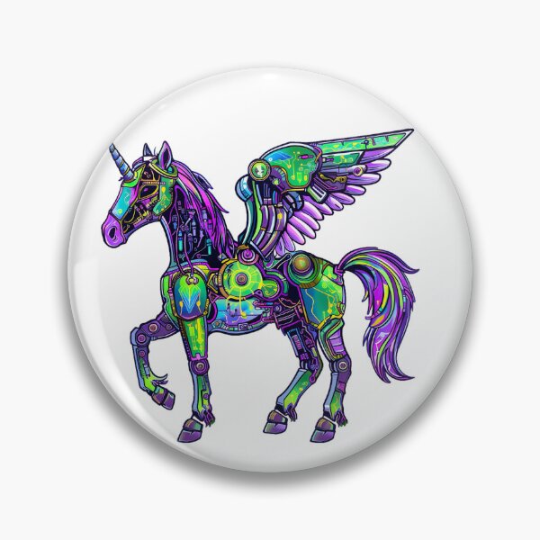 Item preview, Cyber Unicorn v6 designed and sold by Stickio.