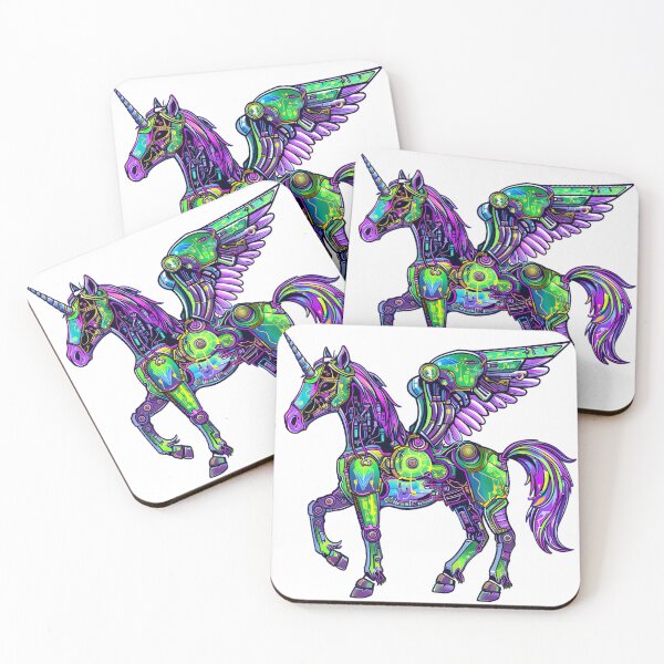 Item preview, Cyber Unicorn v6 designed and sold by Stickio.