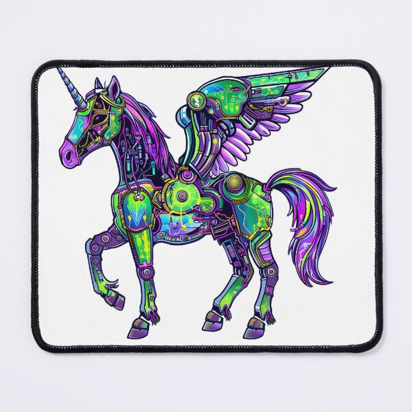 Item preview, Cyber Unicorn v6 designed and sold by Stickio.