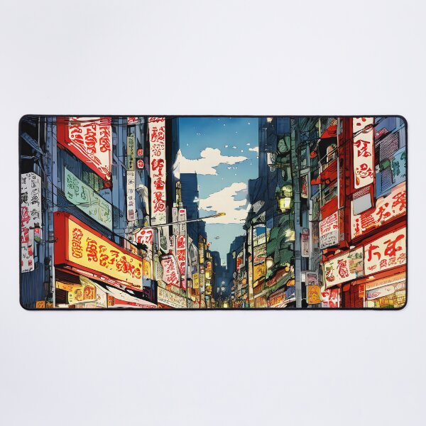 Item preview, Tokyo Vibrant Night Market designed and sold by ArtsyWishesShop.