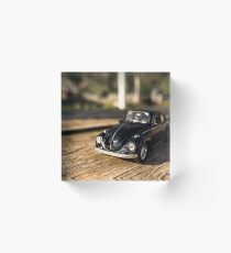 Toy Volkswagen 'Beetle' model car. Nikon D610 Acrylic Block