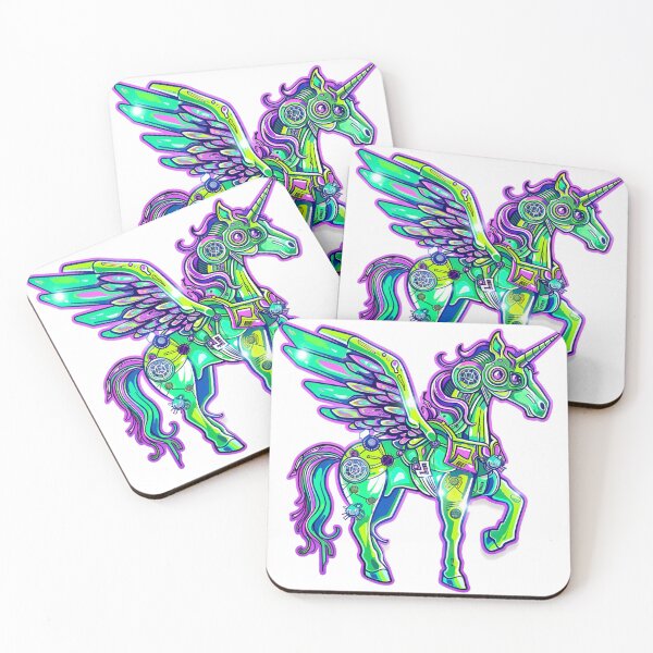 Item preview, Cyber Unicorn v7 designed and sold by Stickio.
